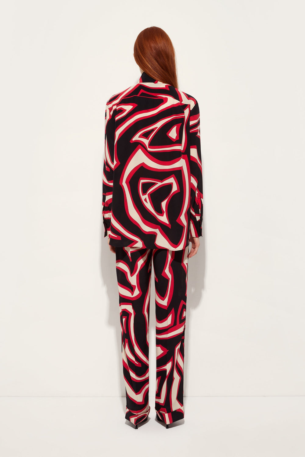 Pucci Labirinto Print Silk Twill Shirt