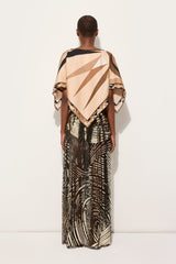 Pucci Hawaii Print Kaftan Top