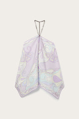 Pucci Orchidee Print Chain Top
