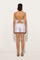 Pucci Orchidee Print Chain Top