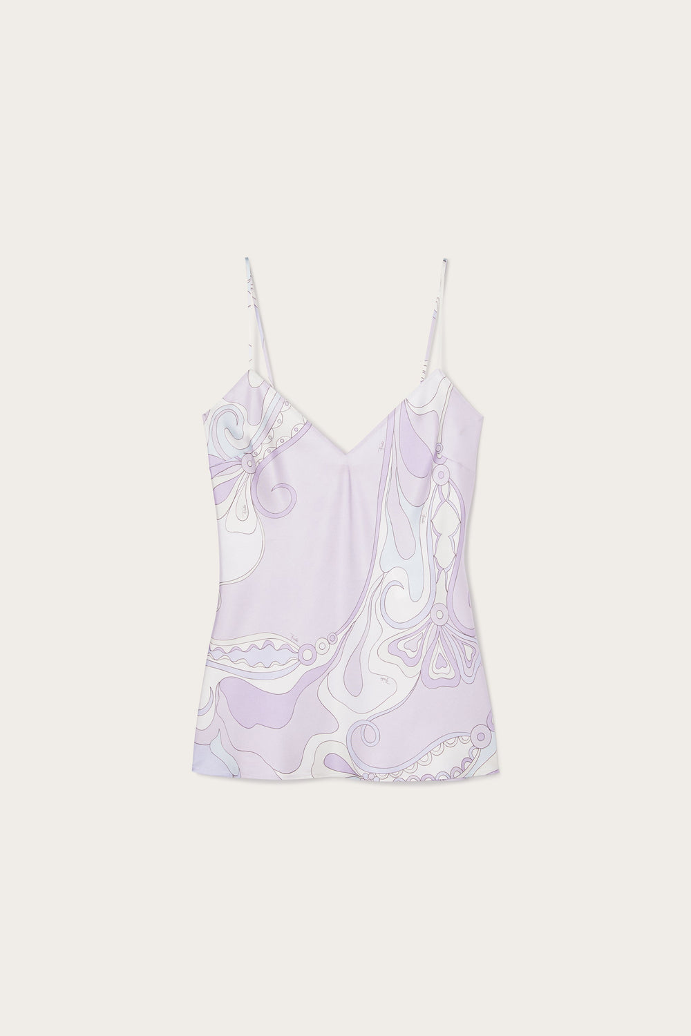 Pucci Orchidee Print Silk Top