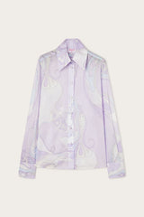 Pucci Orchidee Print Cotton Shirt