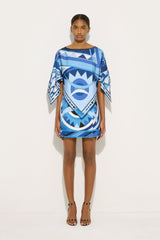 Pucci Vivara Print Cape Blouse