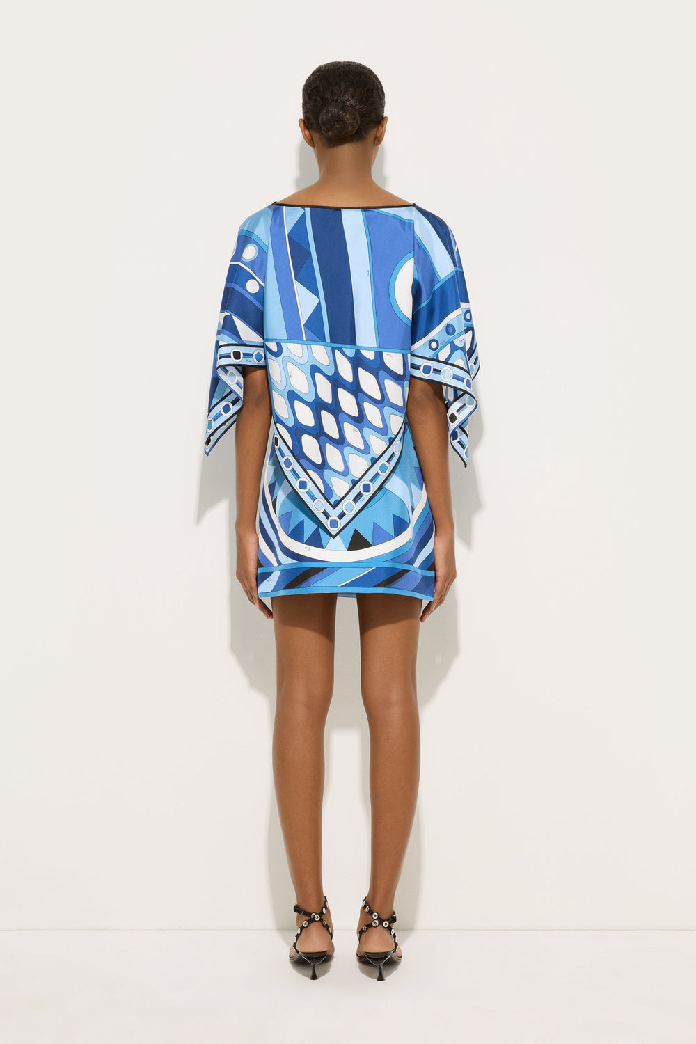 Pucci Vivara Print Cape Blouse