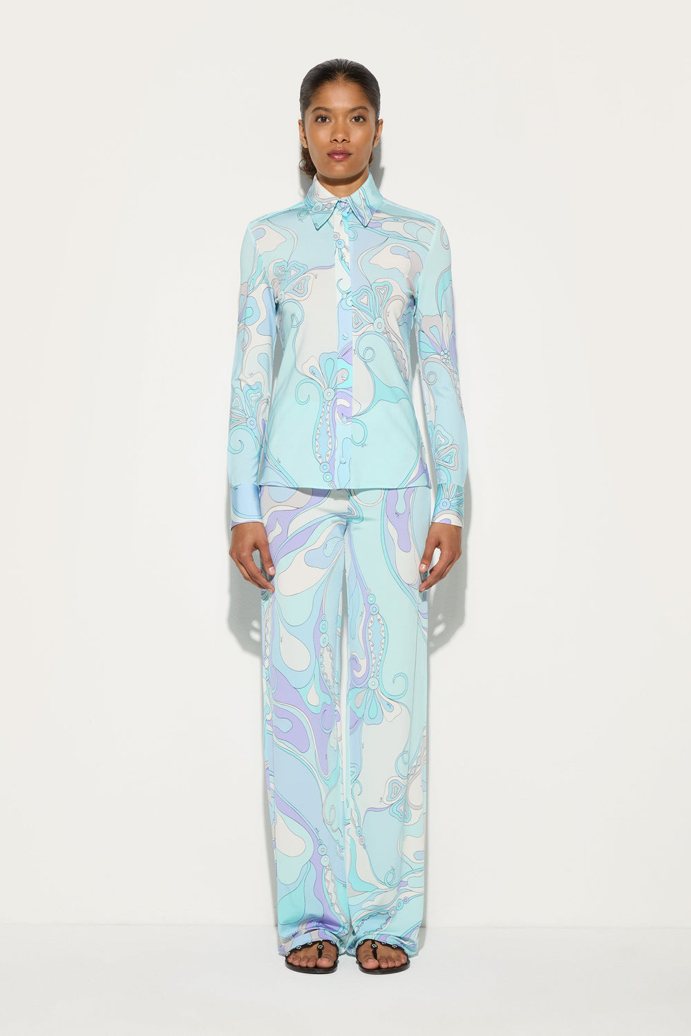 Pucci Orchidee Print Shirt