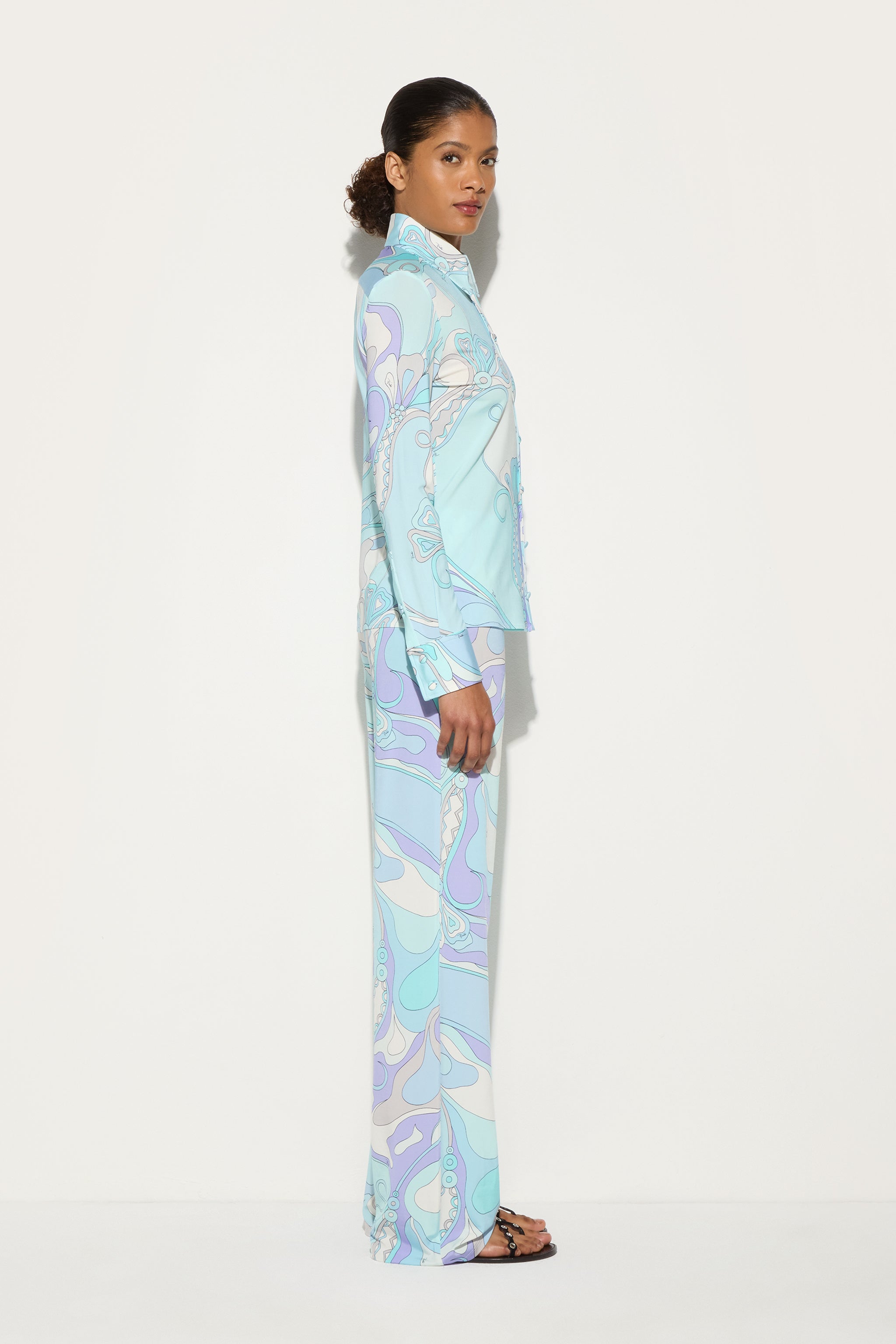 Pucci Orchidee Print Shirt