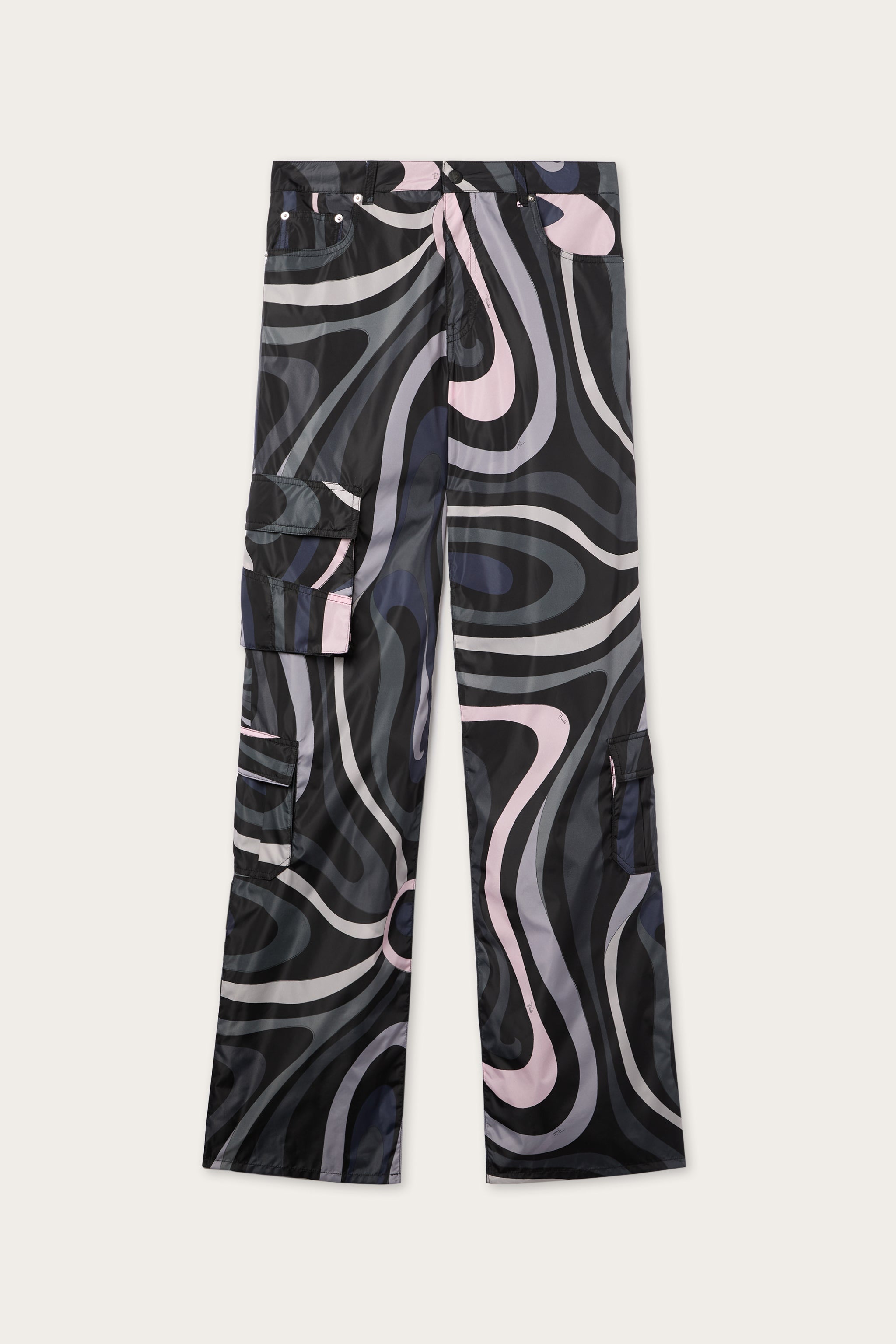 Pucci Marmo Print Cargo Pants