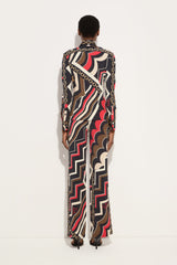 Pucci Istrice Print Straight-Leg Trousers