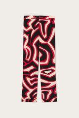 Pucci Labirinto Print Silk Pajama Trousers