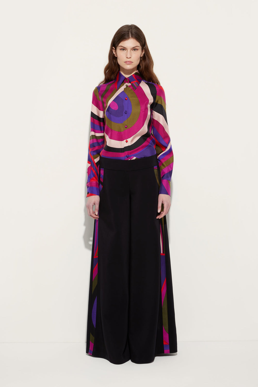 Pucci Trousers with Printed Iride Details