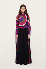 Pucci Trousers with Printed Iride Details