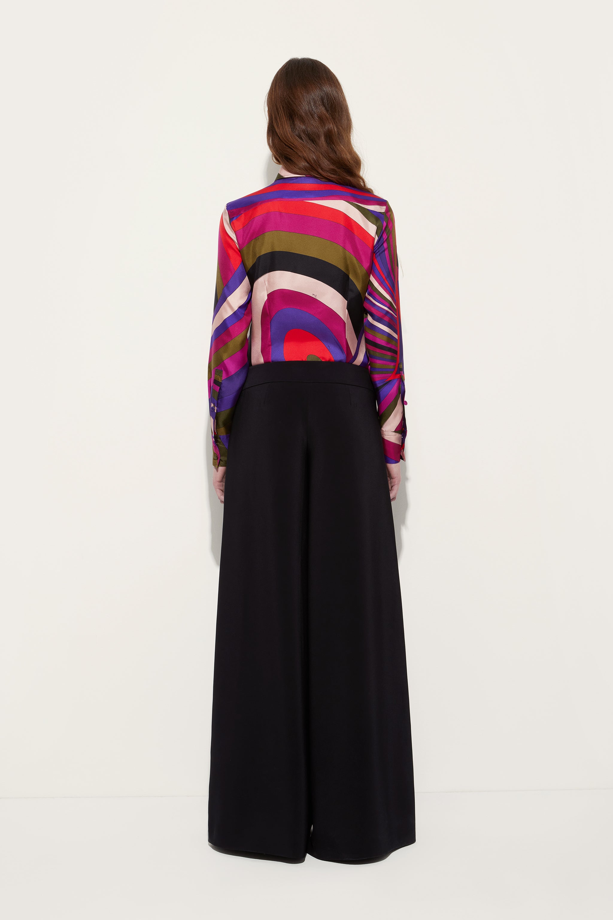 Pucci Trousers with Printed Iride Details
