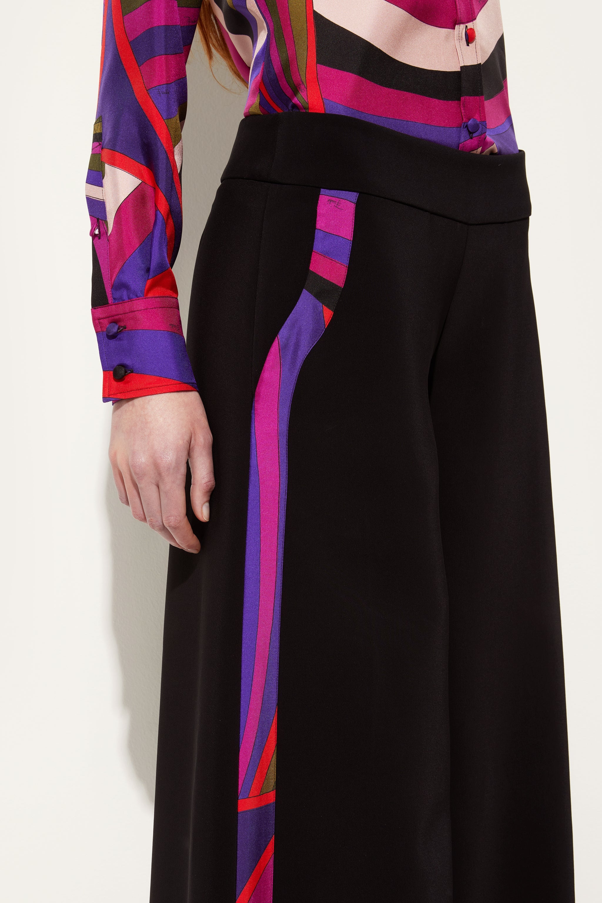 Pucci Trousers with Printed Iride Details