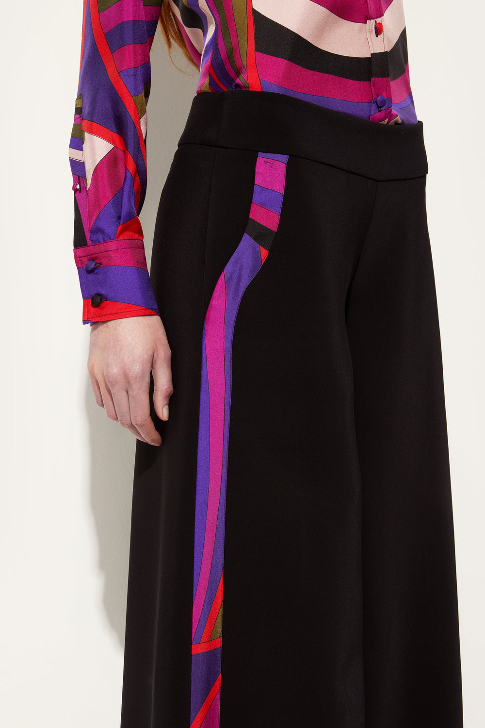 Pucci Trousers with Printed Iride Details