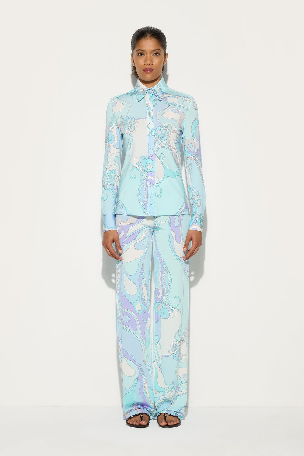 Pucci Orchidee Print Pants