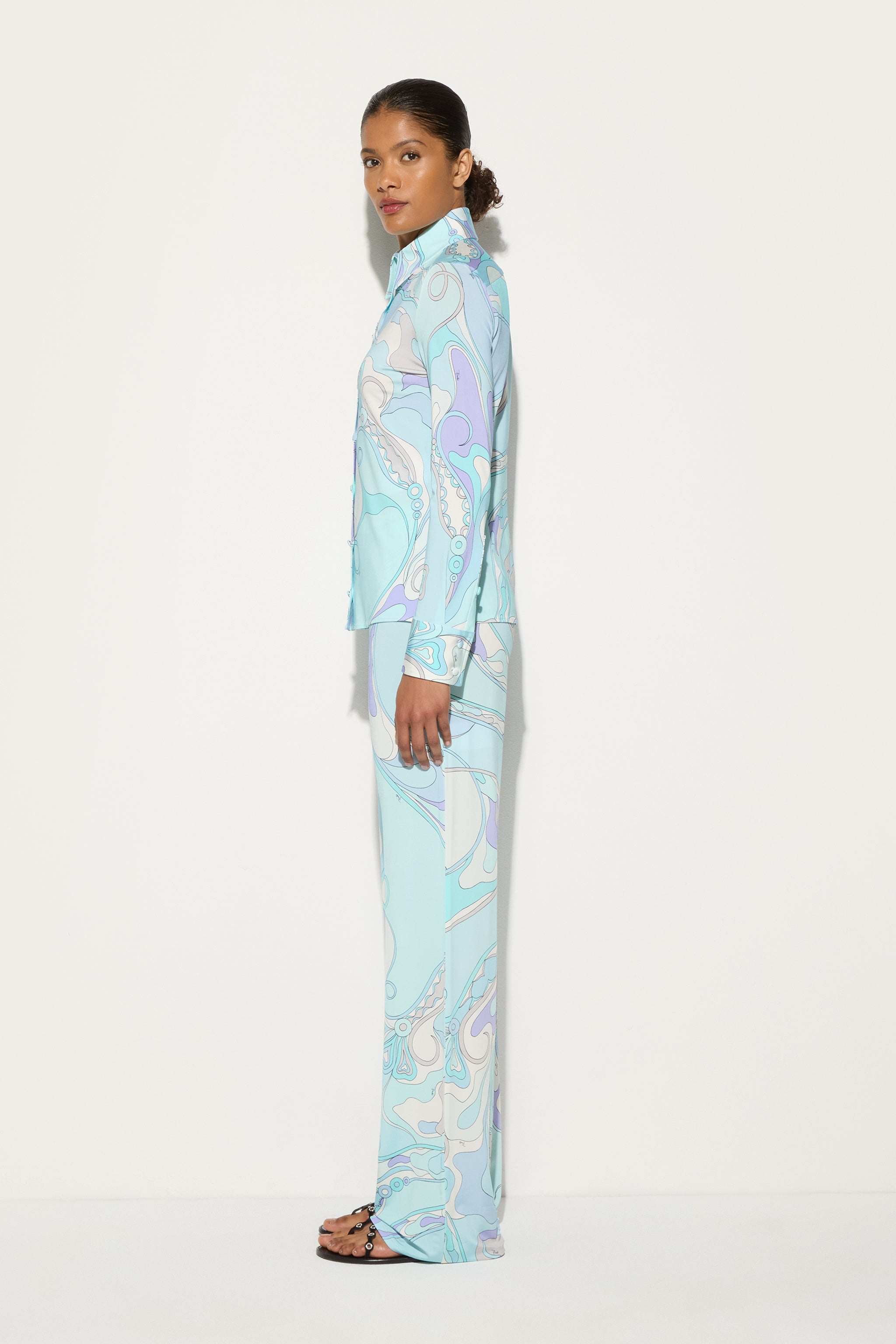 Pucci Orchidee Print Pants