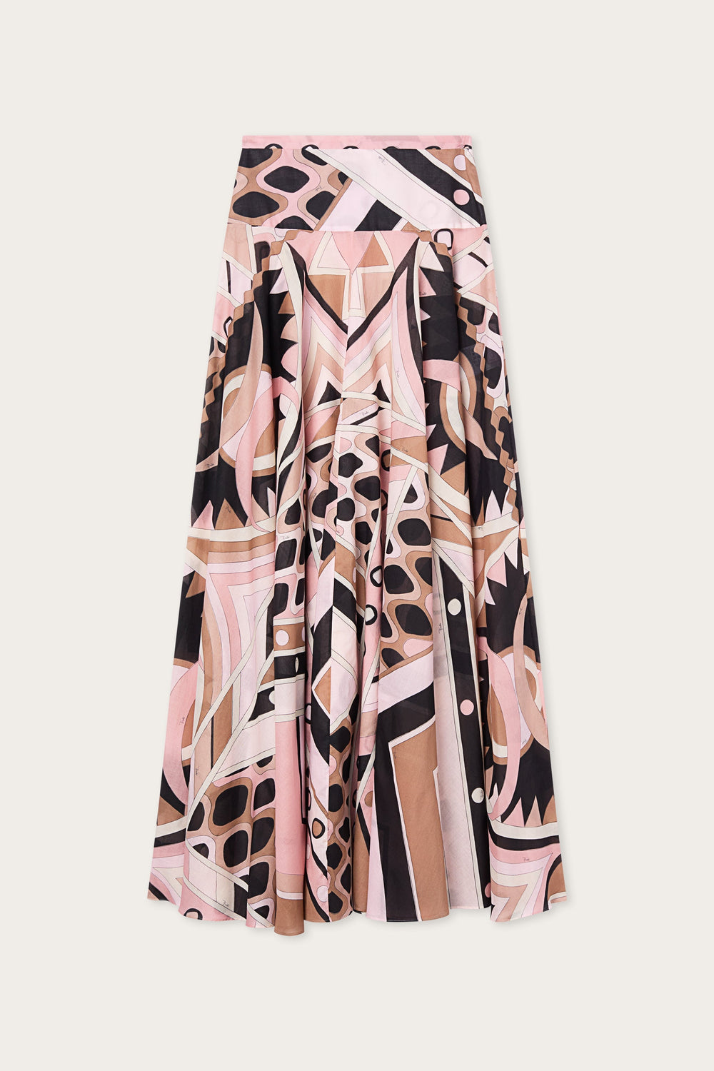 Pucci Vivara Print Cotton Skirt