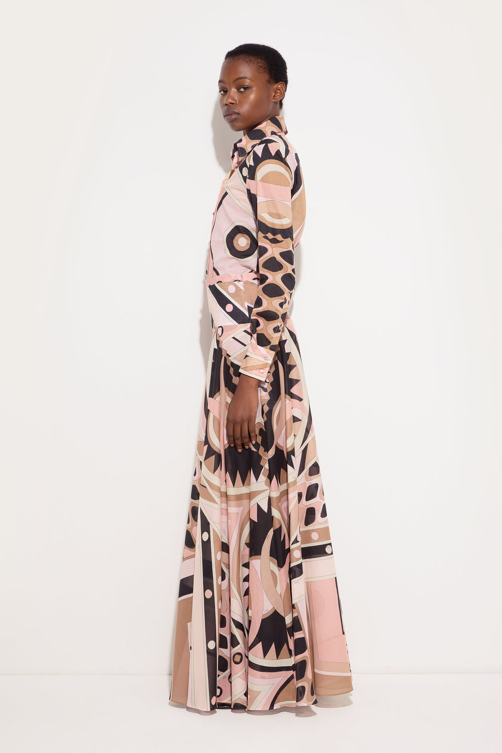 Pucci Vivara Print Cotton Skirt