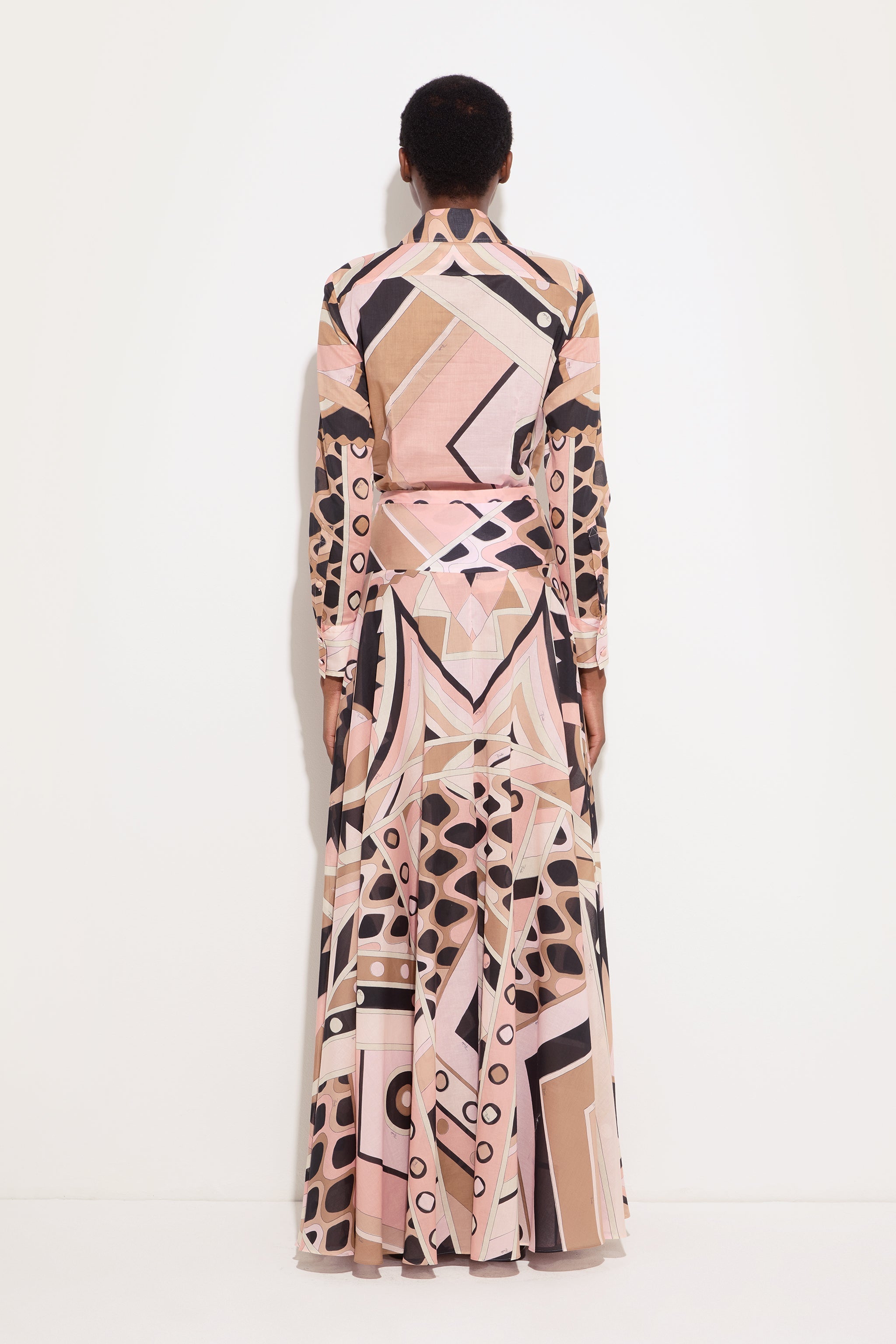 Pucci Vivara Print Cotton Skirt
