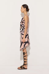 Pucci Labirinto Print Silk Scarf Skirt