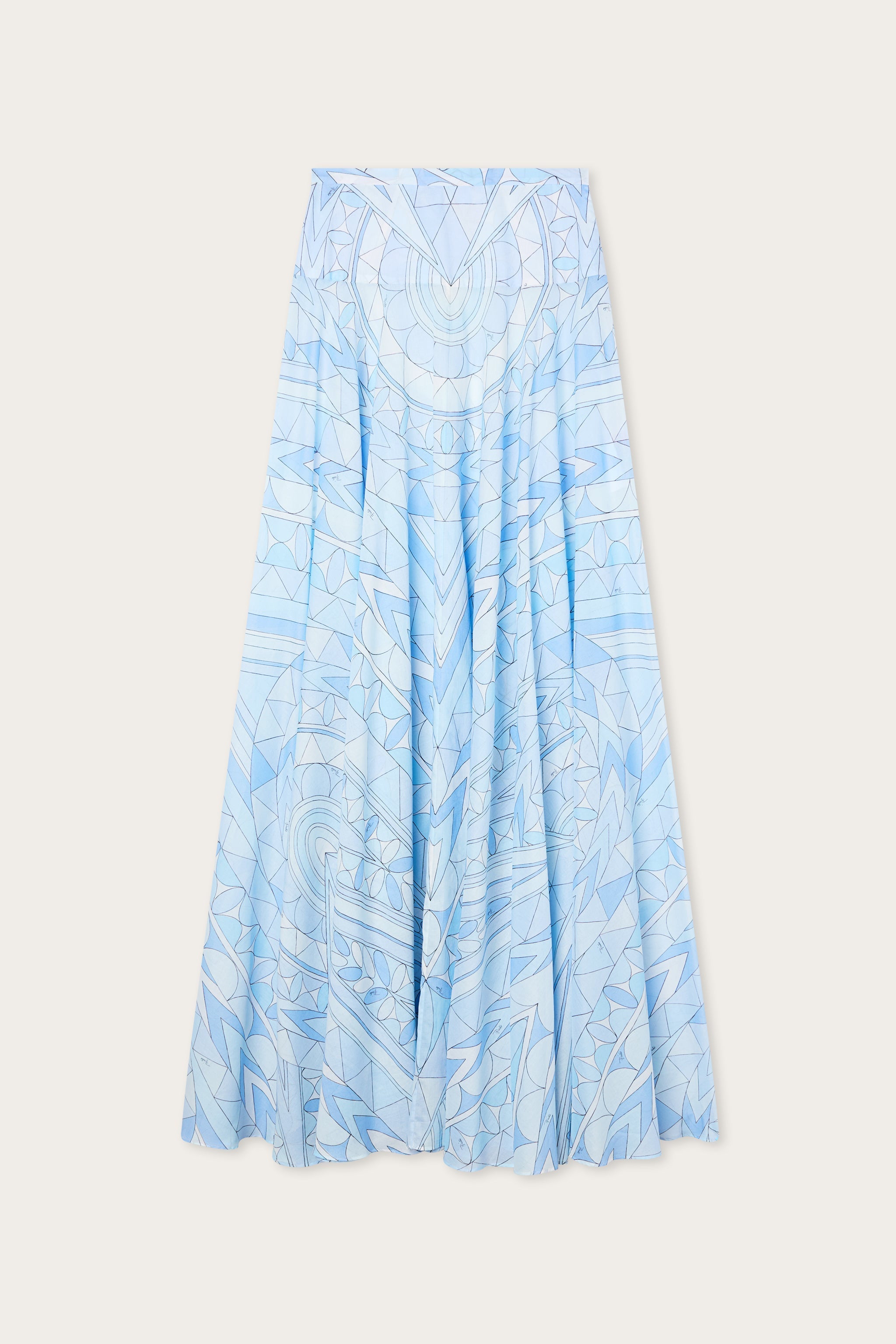Pucci Manuba Print Cotton Skirt