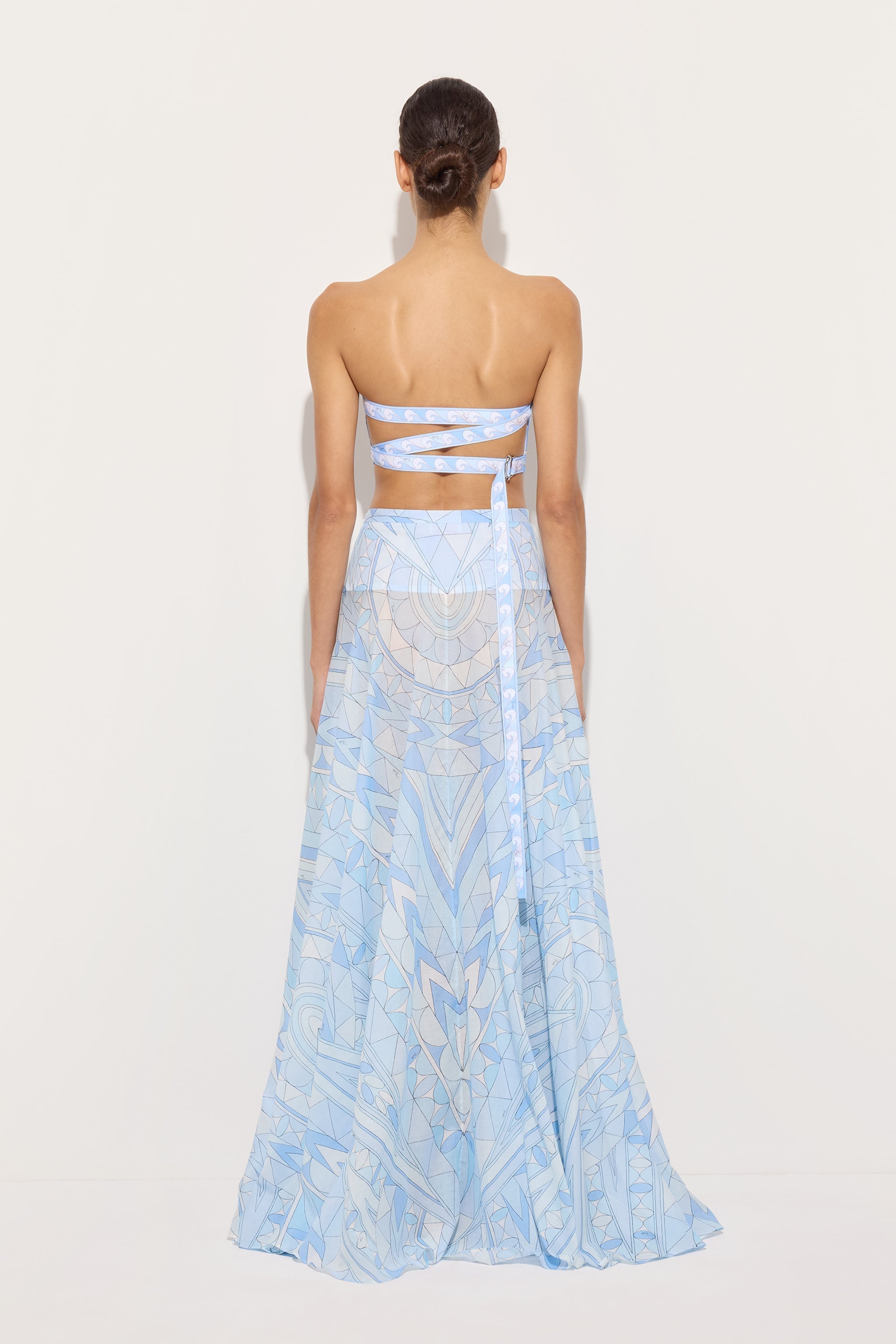 Pucci Manuba Print Cotton Skirt