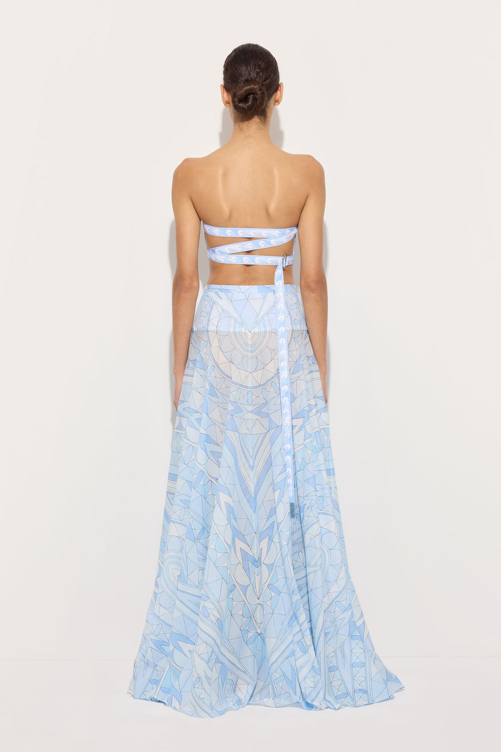Pucci Manuba Print Cotton Skirt