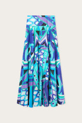 Pucci Vivara Print Cotton Skirt