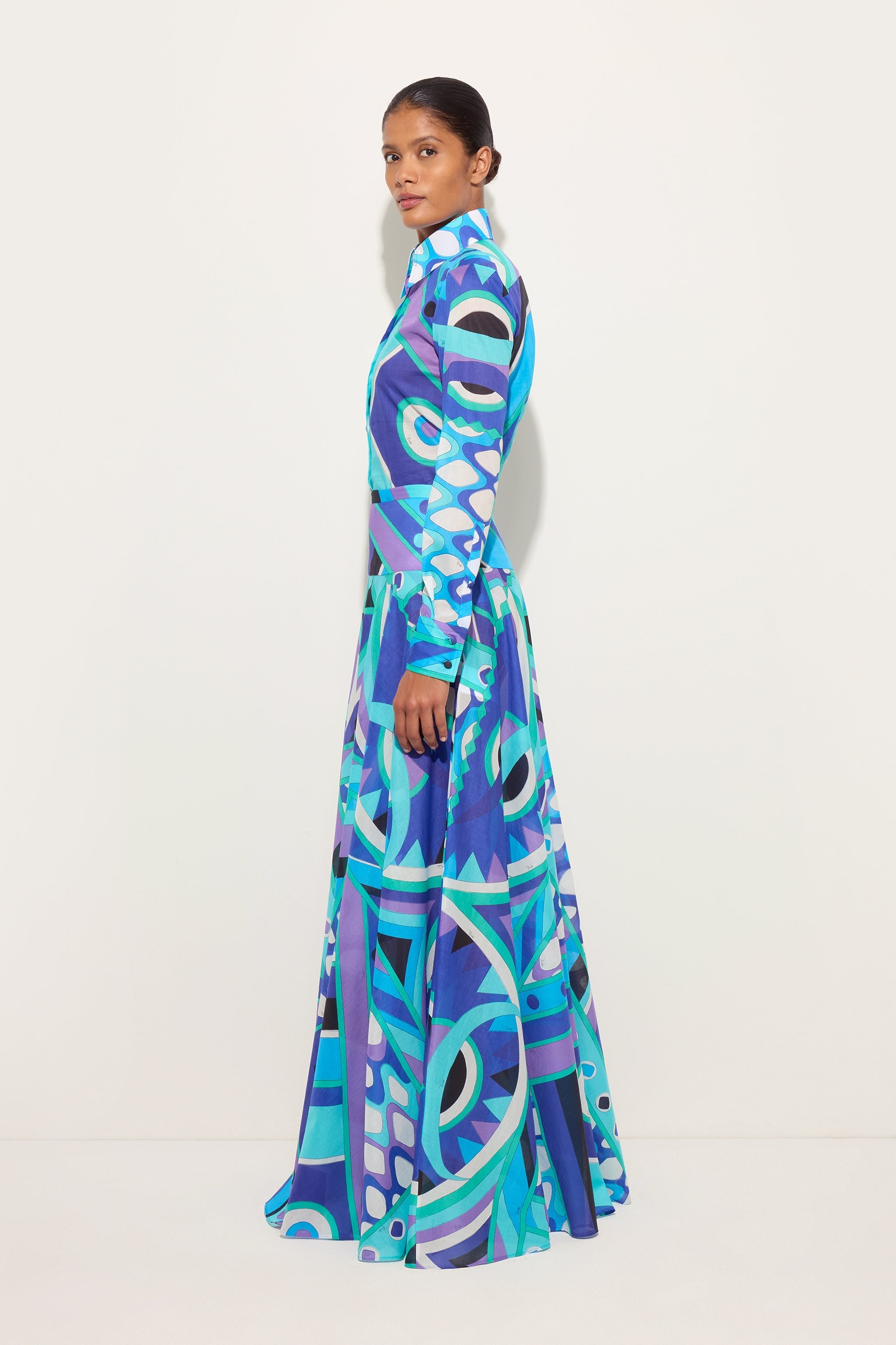 Pucci Vivara Print Cotton Skirt