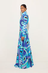 Pucci Vivara Print Cotton Skirt