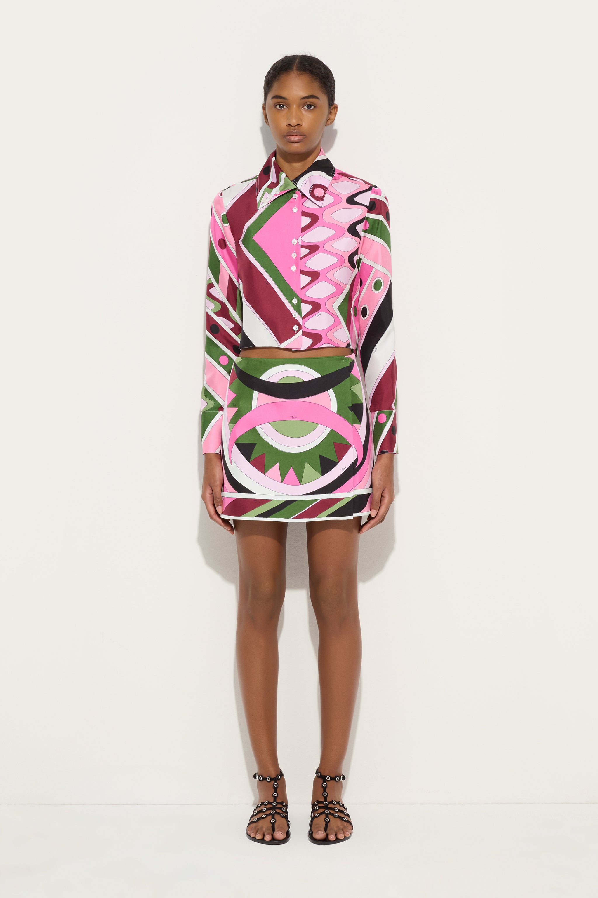 Pucci Vivara Print Skirt