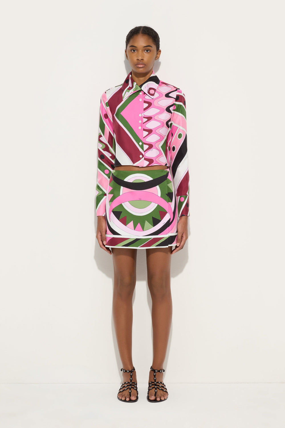 Pucci Vivara Print Skirt