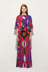 Pucci Collane Print Long Skirt