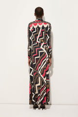 Pucci Istrice Print Long Skirt
