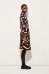 Pucci Labirinto Print Midi Skirt