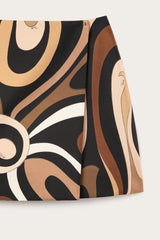 Pucci Marmo Print Mini Skirt