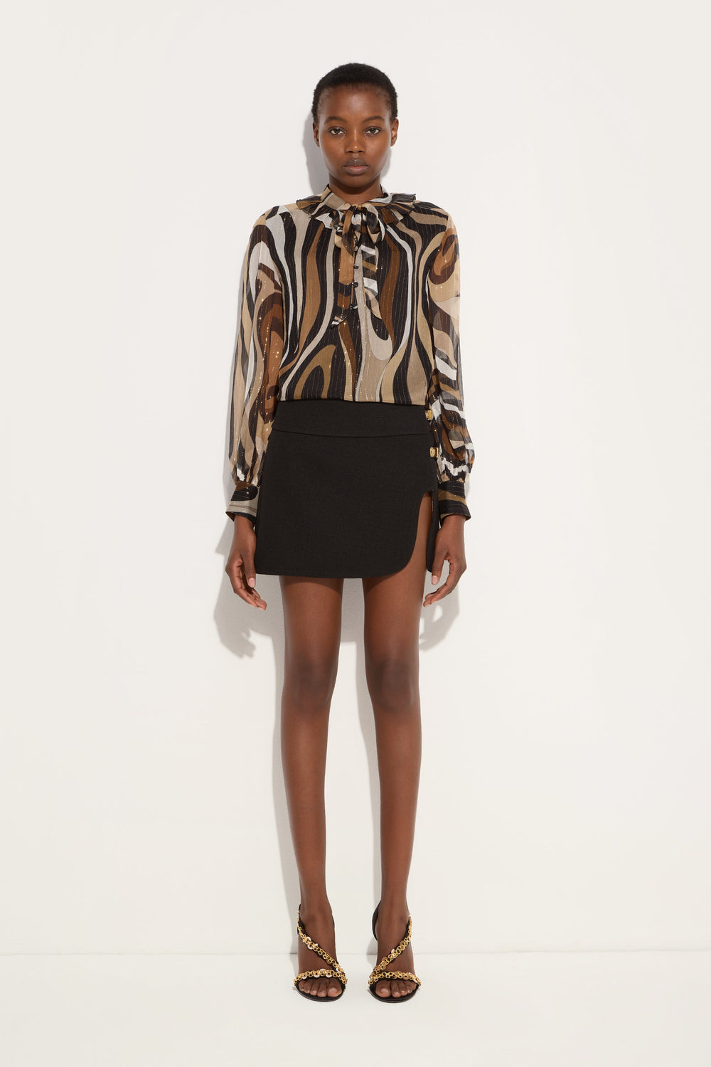 Pucci Wool Midi Skirt