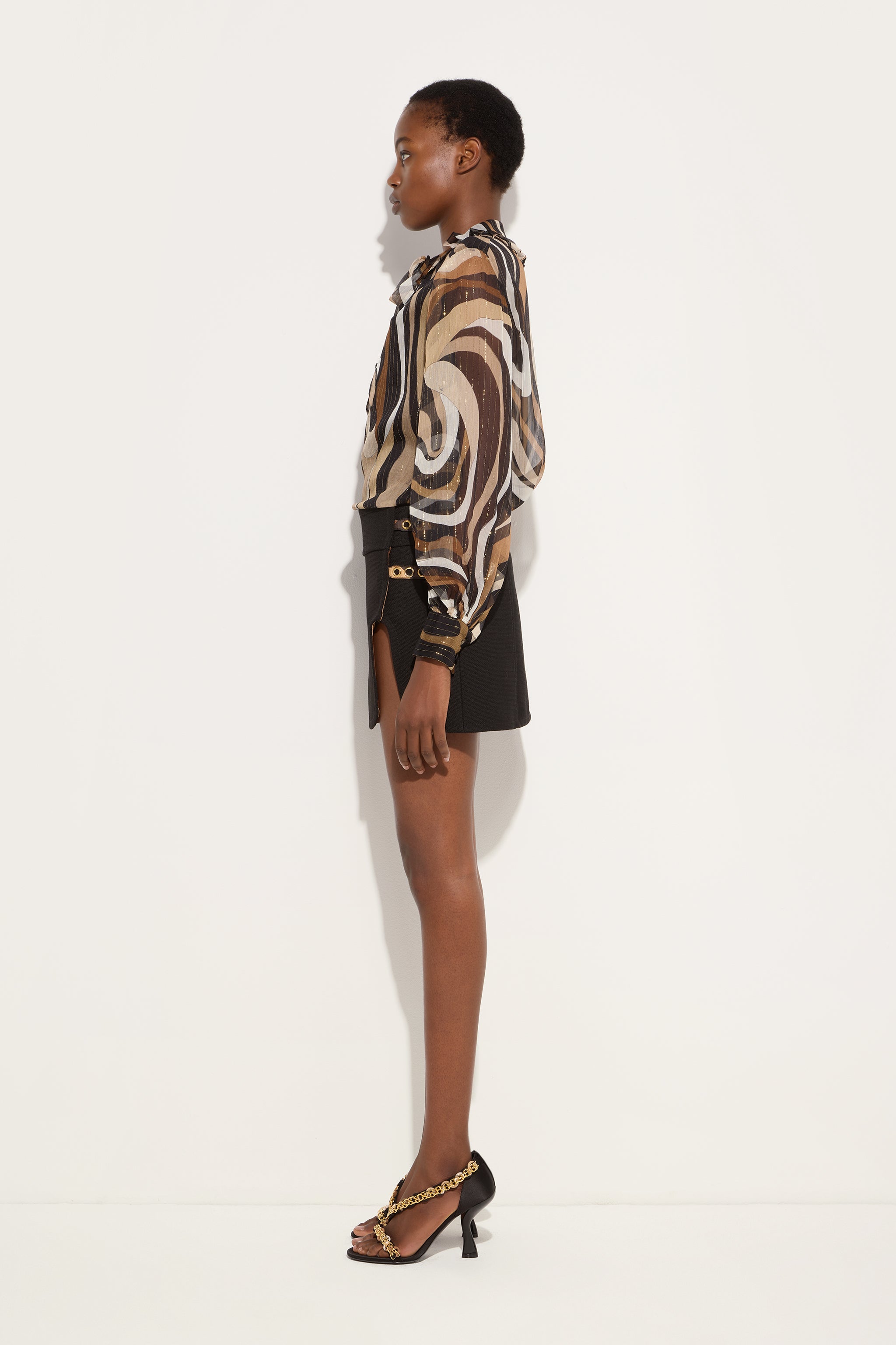 Pucci Wool Midi Skirt