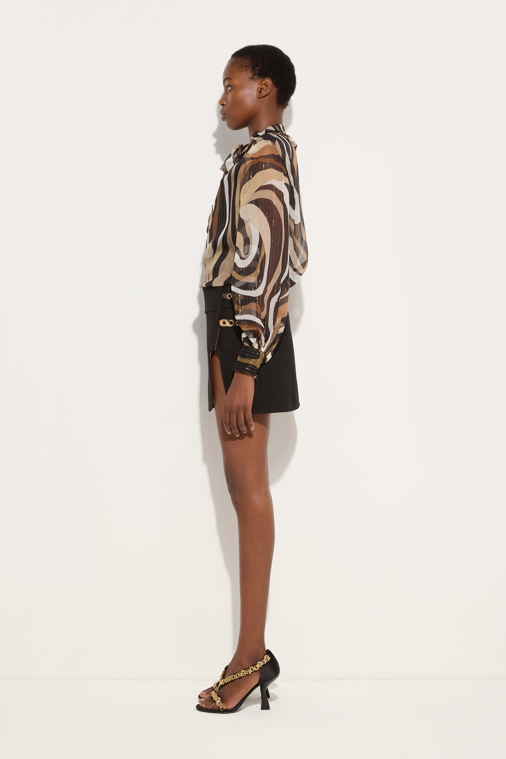 Pucci Wool Midi Skirt