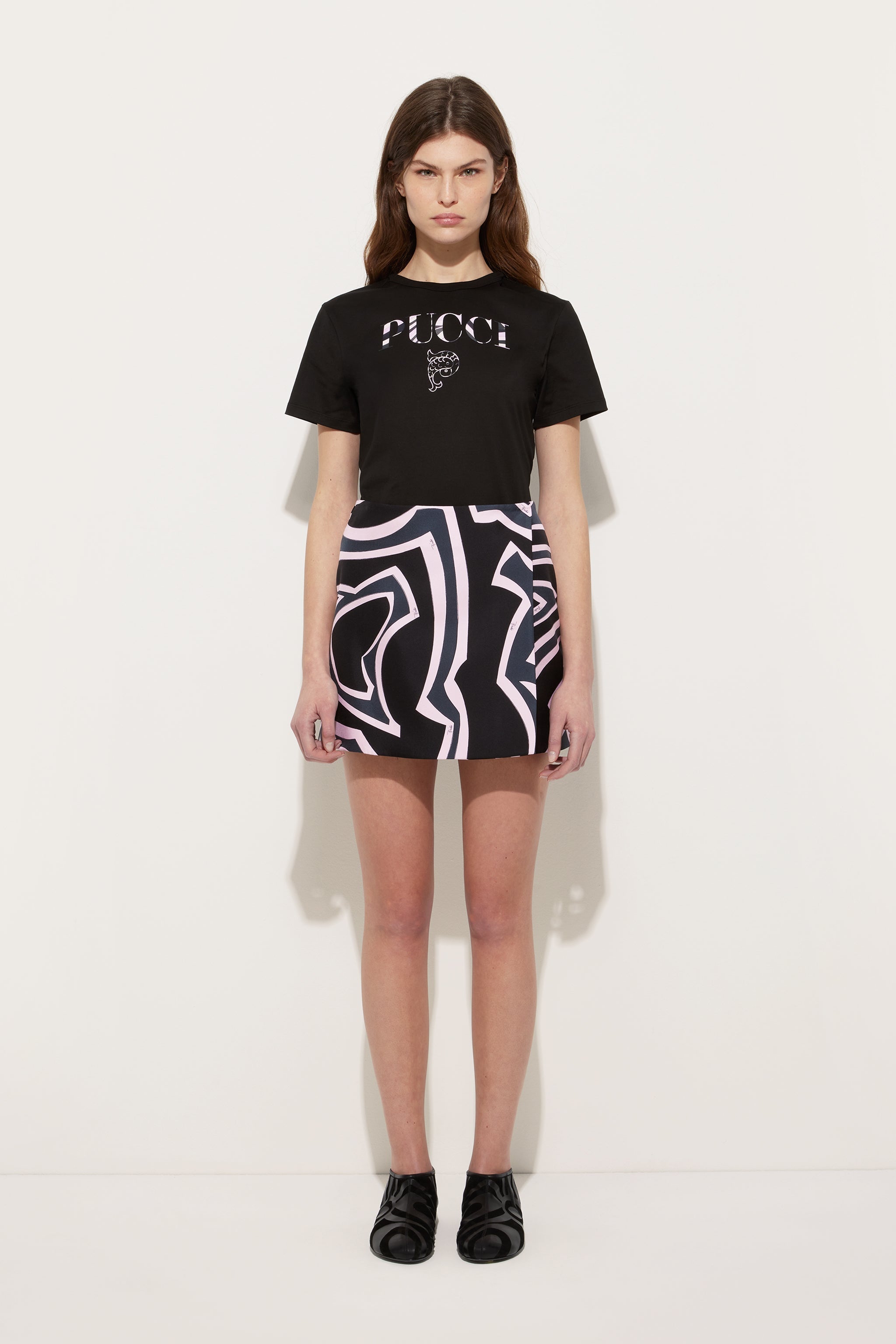 Pucci Labirinto Print Mini Skirt