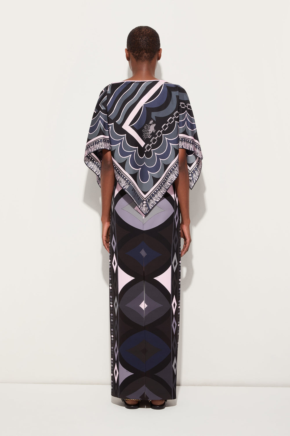 Pucci Collane Print Pencil Skirt