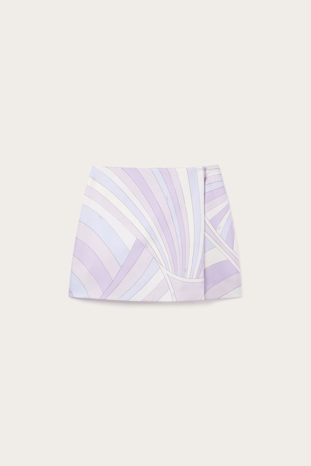 Pucci Iride Print Mini Wrap Skirt
