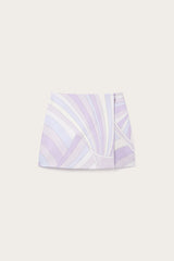 Pucci Iride Print Mini Wrap Skirt