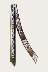 Pucci Mixed Print Silk Twill Scarf