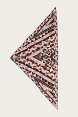 Pucci Manuba Print Silk Triangle Scarf