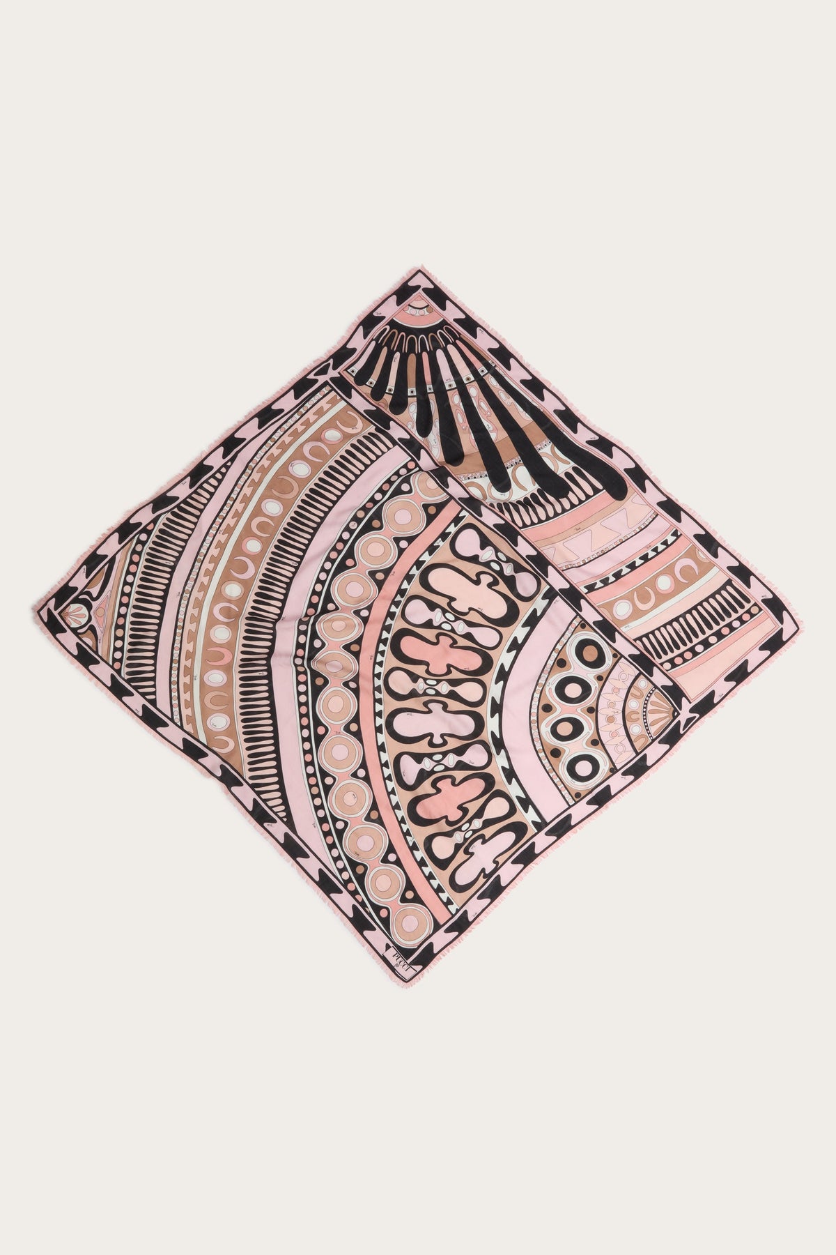 Pucci Soleil Print Wool and Silk Pashmina