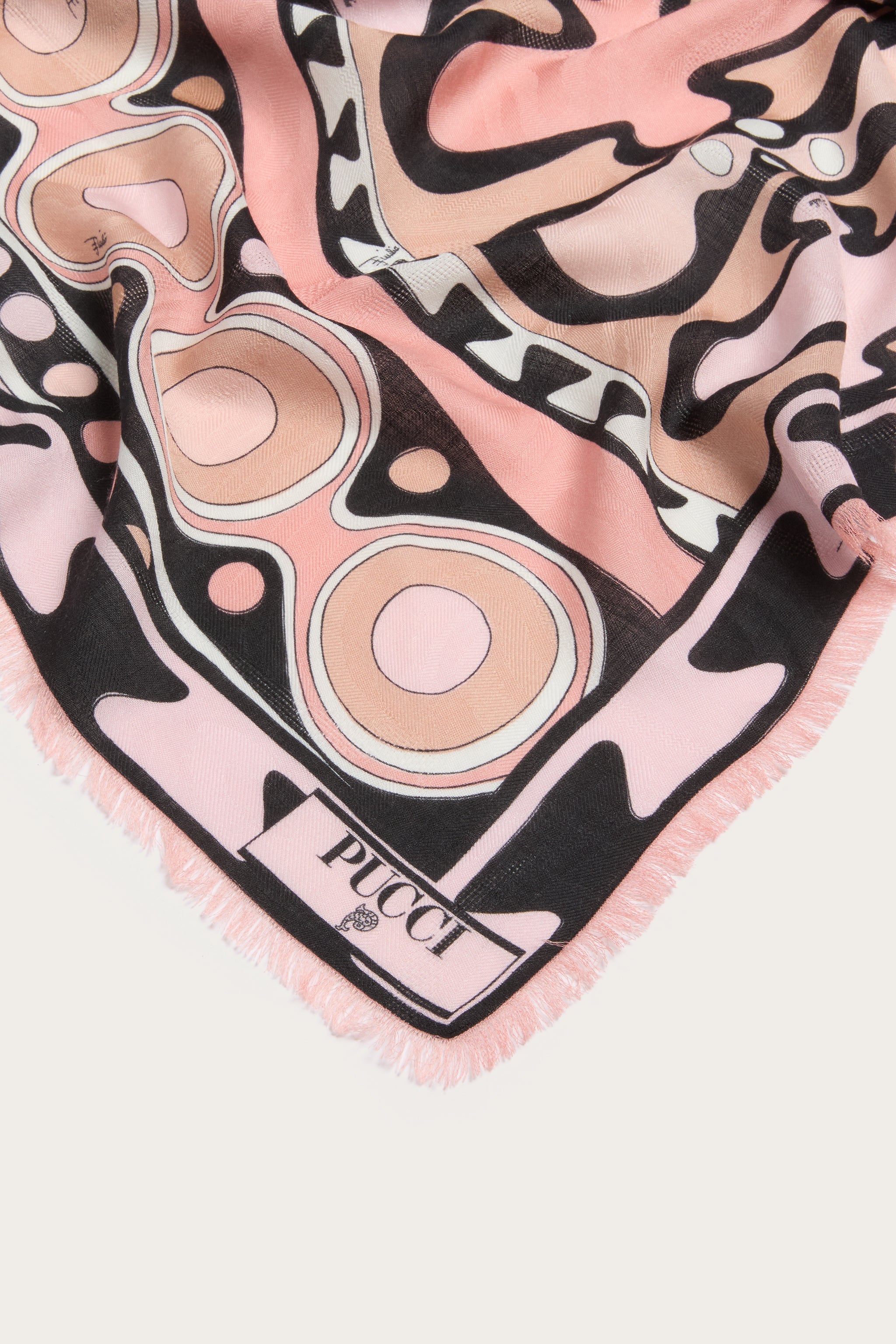 Pucci Soleil Print Wool and Silk Pashmina