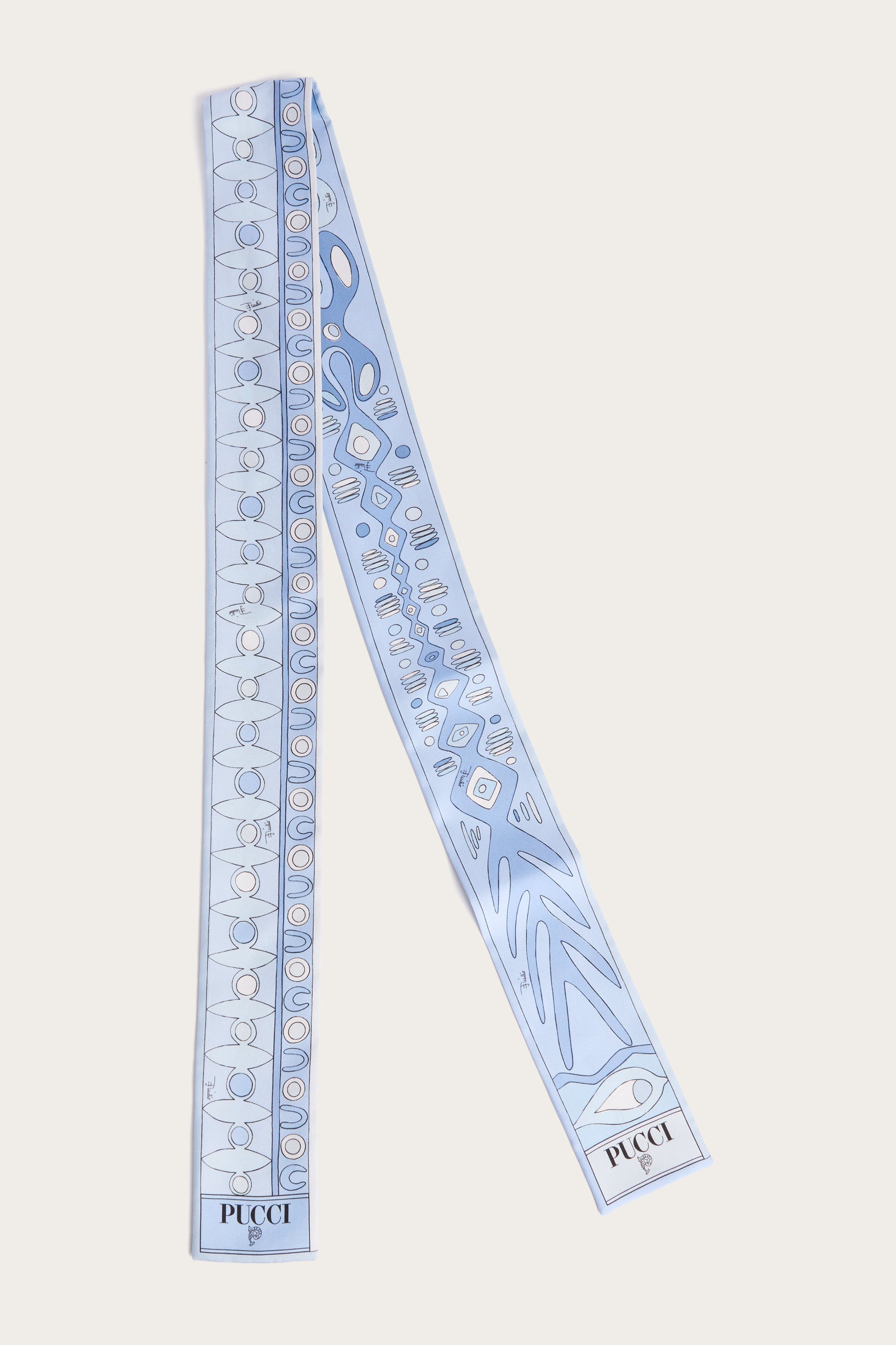 Pucci Angoli and Soleil Print Silk Twill Scarf