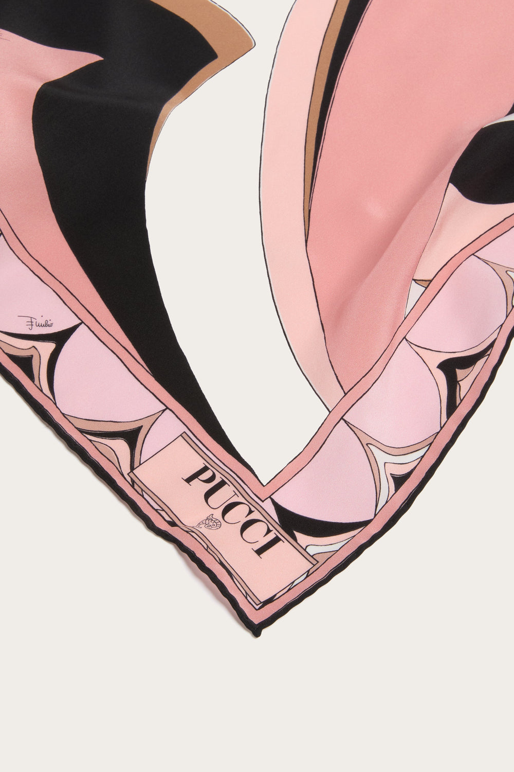 Pucci Fari Print Crepe de Chine Stole