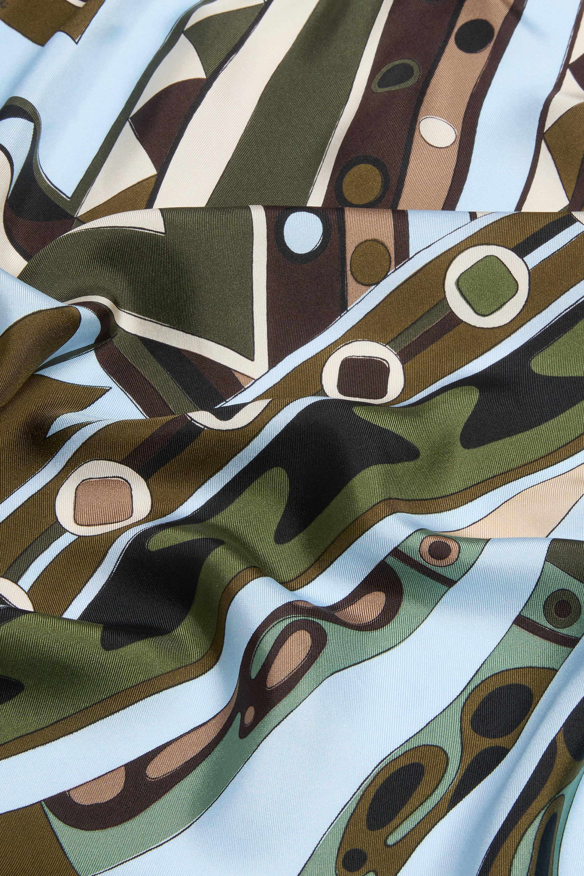 Pucci Mixed Print Silk Stole